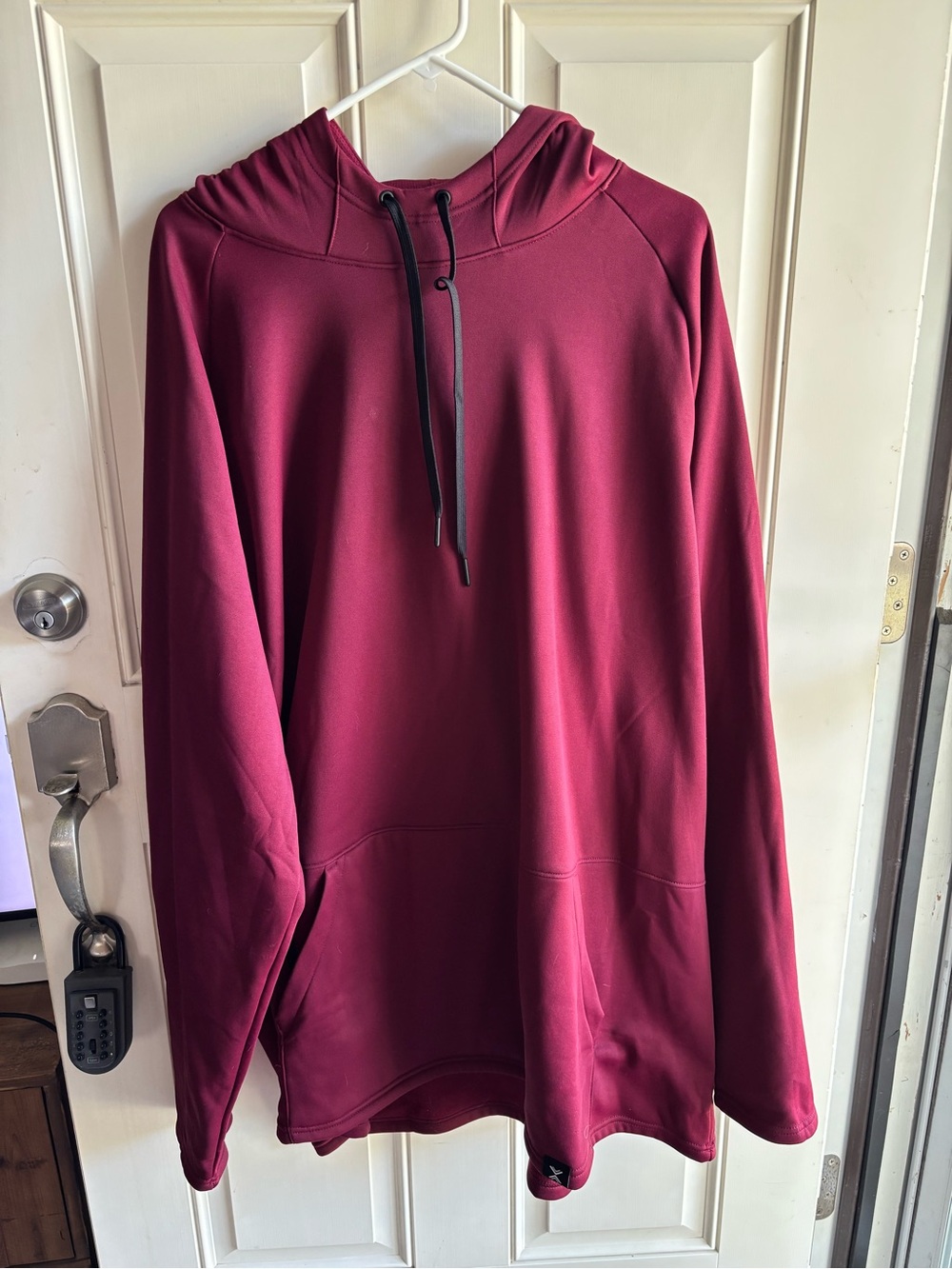 Xersion Maroon Pullover Fleece Hoodie
